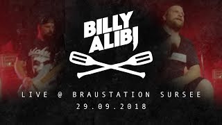 Billy Alibi  Braustation Sursee Sickret Album Release Party [upl. by Lahcim]