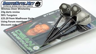 Winmau Dean Winstanley 24g darts review [upl. by Jari249]