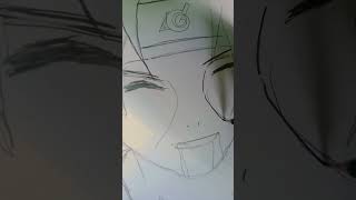 Itachi drawing howtodrawanimeboy mangadrawing narutodrawing [upl. by Helsie]