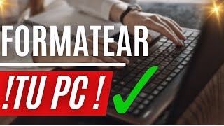 Cómo FORMATEAR tu PC SIN PERDER TUS ARCHIVOS 2024  GUÍA DEFINITIVA  FÁCIL Y RÁPIDO [upl. by Sawyere]