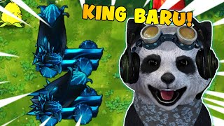 POO PANDA FUSHION TANAMAN KING JAGUNG GG BANGET Plant vs Zombie Fushion 15 [upl. by Eked]