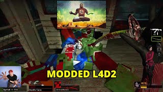 8 minutes of pure chaosModded L4D2 [upl. by Irelav286]