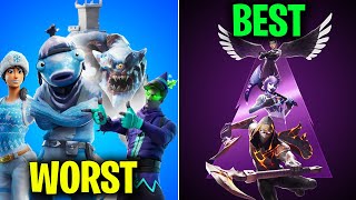 RANKING EVERY FORTNITE BUNDLE FROM WORST TO BEST FORTNITE SKIN BUNDLES [upl. by Charyl]