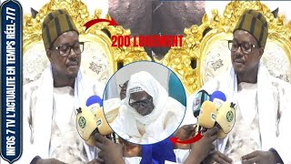 Declaration serigne Bass Abdou khadre  Serigne Mountakha offre 200 logements aux sinistrés [upl. by Lynden59]