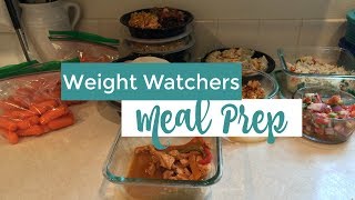 Weekly Meal Prep  Weight Watchers Freestyle  Lunch amp Dinner Prep [upl. by Natika582]