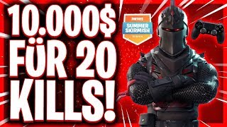 💶😱💶10000 FÜR 20 KILLS  Spannendstes Fortnite Game aller Zeiten  Fortnite Summer Skirmish [upl. by Ladew]