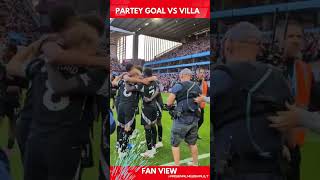 🔴 UNSEEN PARTEY GOAL Vs VILLA arsenal football footballnews premierleague fanview shorts [upl. by Forlini]