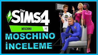 The Sims 4 MOSCHİNO STUFF REACTİON  İNCELEME [upl. by Keeton]