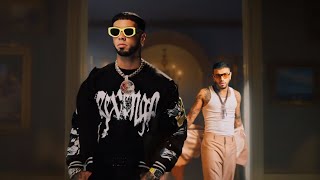 Rauw Alejandro Anuel AA Rvssian Chris Brown Daddy Yankee  Malo Océan Remix [upl. by Leicester306]