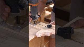 DIY Woodworking Router Jig for Cut Circle and wooden Joints shorts woodworking [upl. by Millham]