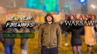 New year in Poland 🇵🇱 Happy New Year in Poland 🇵🇱 Warsaw Celebrations on New Year 🌲🔥🇵🇱 [upl. by Regina]