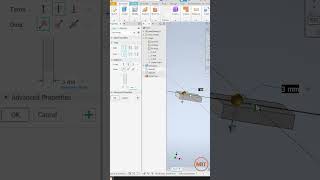 How to Use the Hole Feature in Autodesk Inventor [upl. by Hemetaf]