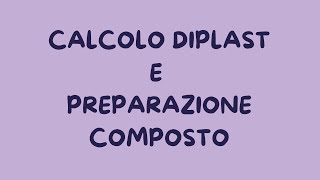 Tutorial Diplast calcolo quantità e preparazione [upl. by Nylicaj698]