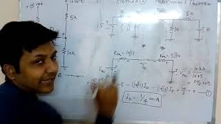 Lecture 2 Diode problem with Thevenin Theorem [upl. by Aratnahs]