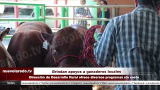 Brindan apoyos a ganaderos locales en Nuevo Laredo [upl. by Eelymmij]