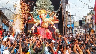 Kherani Cha Raja Aagman Sohala 2024  Mumbai Ganpati Aagman  Biggest Aagman In mumbai 2024 [upl. by Eelinnej]