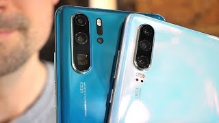 Huawei P30 Pro vs P30  Sidebyside comparison [upl. by Zigmund137]