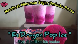 Minuman Segar Es Dragon Pop Ice [upl. by Gorlin]