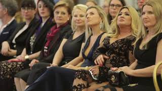 Beata Kozidrak Marieta Żukowska Justyna Gradek i inni podczas International Businesswoman Awards [upl. by Ardnohs]