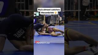 Mitchell Mesenbrink vs Nicco Ruiz was a great match Ruiz almost pulled off a HUGE cradle [upl. by Erlond45]