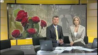 Anglia News Wootton Bassett More tributes to soldiers amp Luton MP Margaret Moran [upl. by Wauters]