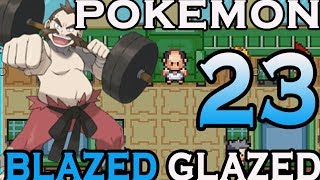 Pokemon Blazed Glazed Walkthrough Part 23 ROM HACKS  The Fighting DOJO [upl. by Mahda969]