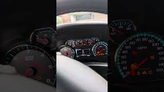 Chevy Tahoe start 2018 automobile car [upl. by Roxane]