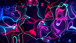 Bright Abstract Neon Multicolor Lines Animation Background video  Footage  Screensaver [upl. by Ettolrahs]