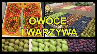 Owoce i warzywa  NOWY film edukacyjny dla dzieci PO POLSKU nauka nazw [upl. by Nahtam]