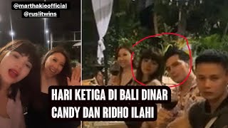 hari ketiga dinar candy di bali dan sang pacar ridho ilahi yang mengharukan [upl. by Ecnerual409]