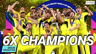 Australia Win Their 6th World Cup  IND VS AUS  World Cup Morning Glory [upl. by Ellecram]