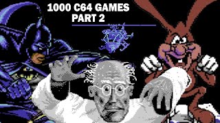 1000 Commodore 64 Games  Part 2 of 25 [upl. by Naoj]