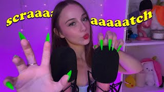 ASMR CRUNCHY MIC SCRATCHING ☆🤤 invisible repeating quotscraaaatchquot some echoes🫢☆ [upl. by Llezniuq566]