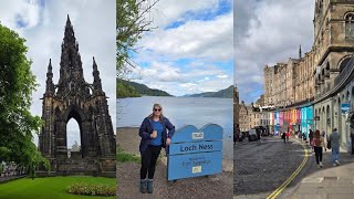 One Week in Edinburgh Scotland  Scott Monument The Highlands Edinburgh Castle amp Much More [upl. by Ahsircal]