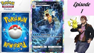 Pokemon TCG Pocket  EP 1  My First Two Days With the Game [upl. by Meurer]