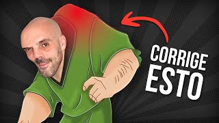 El mejor EJERCICIO para CORREGIR tu POSTURA en menos de 1 MINUTO [upl. by Yrol]