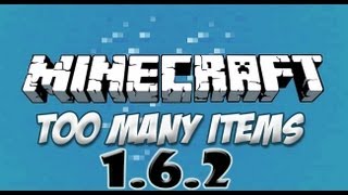 COMO INSTALAR TOO MANY ITEMS MOD MINECRAFT  OPTIFINE 162 Tutorial En Español [upl. by Trstram]