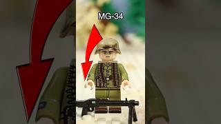 New WW2 German Africa Corp machine gunner 2 shorts legoww2 [upl. by Leicester]