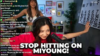 Fuslie Protecting Miyoung From Chat [upl. by Alejandra99]