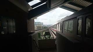 🟥C651 Set 201202 arriving Sembawang MRT Station Marina South Pier Bound [upl. by Adnirol]