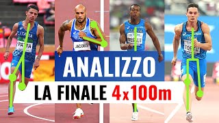 Finale 4x100 metri alle OLIMPIADI l’ANALISI della corsa dello straordinario TEAM ITALIANO [upl. by Harrad]