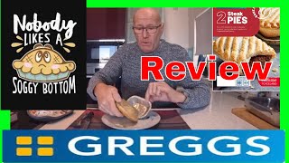 REVIEW IcelandGreggs 2 Steak Pies Did we solve the soggy bottom [upl. by Grace]