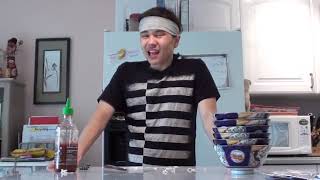 Matt Stonie Crazy Ramen Eating Stunt 509kg [upl. by Lak]