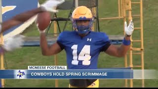 McNeese Football wraps up Spring camp with team scrimmage [upl. by Zane]