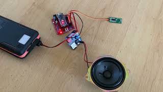 Motion activated sound system for droids and other uses [upl. by Thoma]