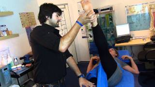 Chiropractic assessment reflexes muscle tests sensation Chiropractor [upl. by Kevyn]