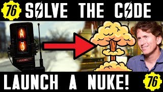 Fallout 76 How to Launch a Nuke and Solve the Code [upl. by Narda471]