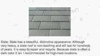 Types of roofing material [upl. by Bashee]