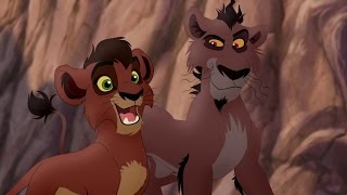 Lion Guard Meet Kovu Nuka Vitani amp Zira  Lions of the Outlands HD Clip [upl. by Mello405]