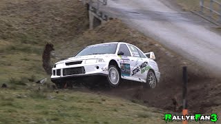 Jänner Rallye 2024  Shakedown  Crash  Mistake [upl. by Aneelad28]